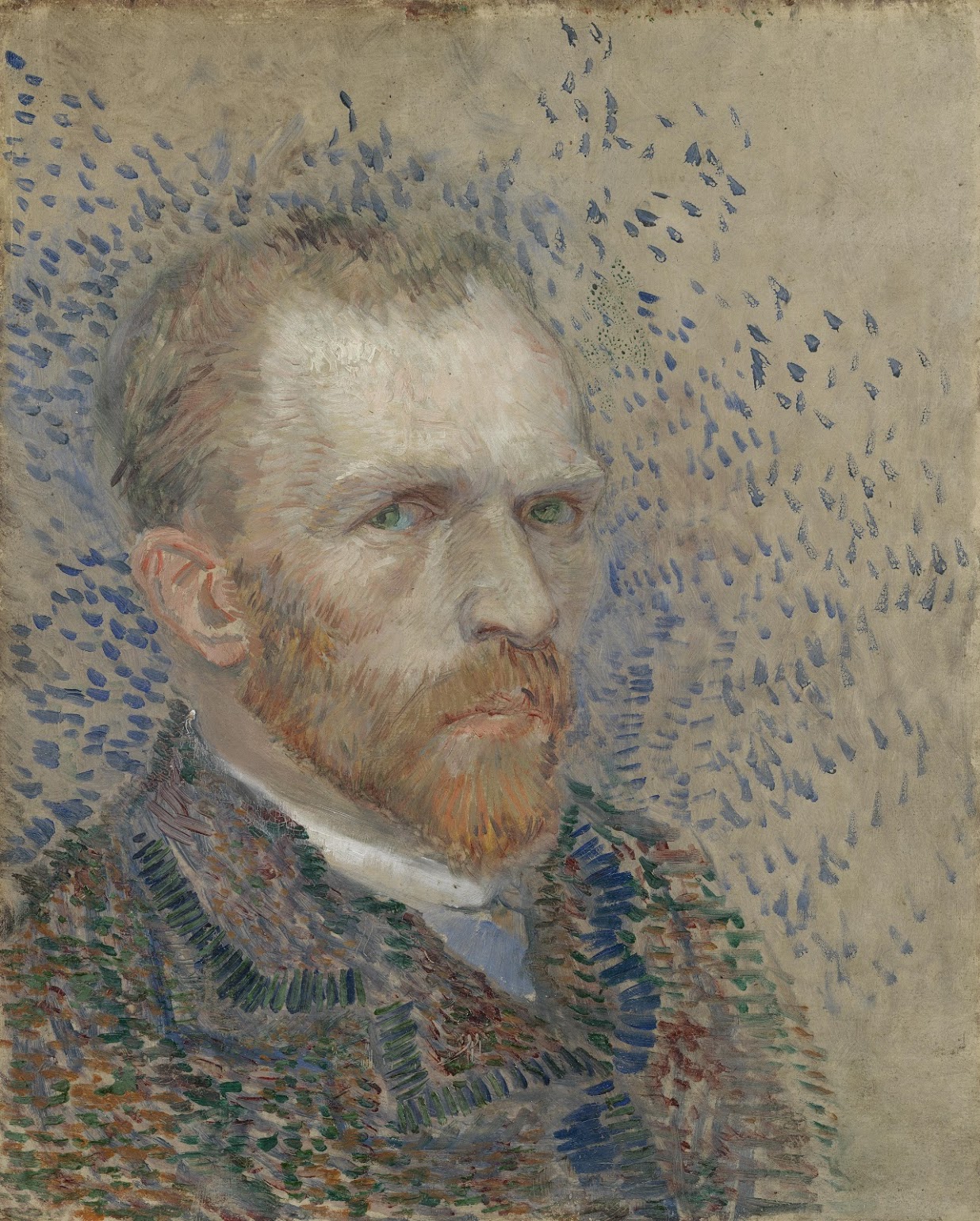 1236x1540 Self Portrait - Van Gogh Self-Portrait Painting