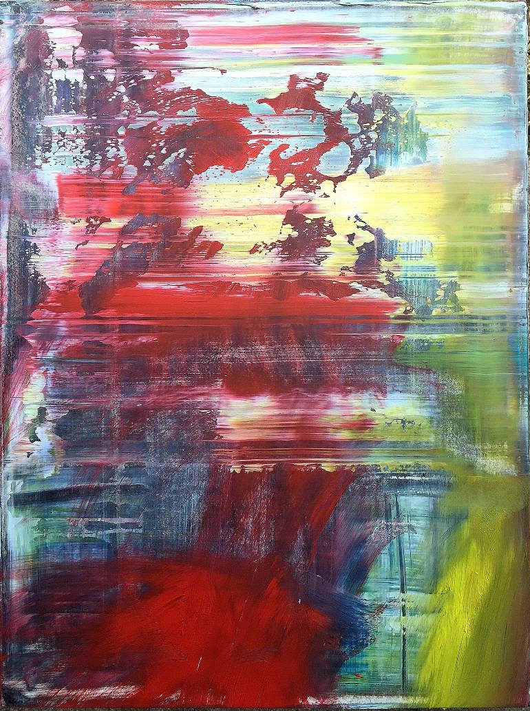 770x1033 Saatchi Art Detachment Painting By Ross Van Hunt - Van Hunt Painting