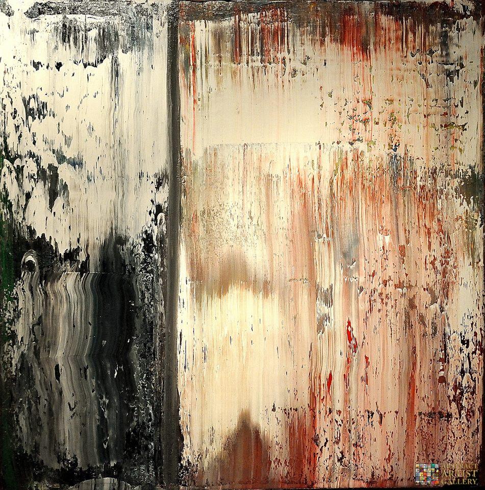 951x960 Abstract Art Painting By Ross Van Hunt Mute - Van Hunt Painting