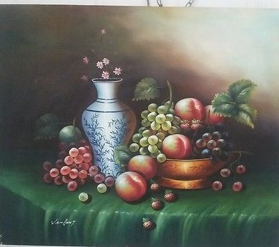 400x354 Oil Painting By Van Hunt - Van Hunt Painting
