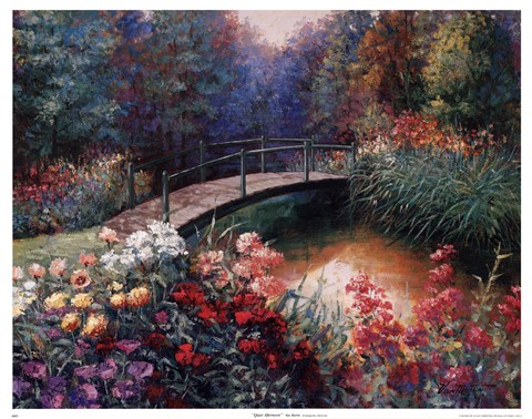 480x378 Quiet Afternoon Artwork By Van Martin - Van Martin Painting
