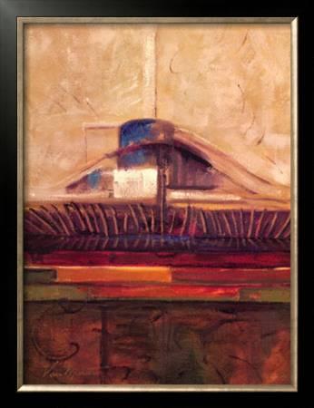 346x450 Skyline I Framed Art Print By Van Martin - Van Martin Painting