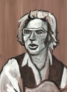 221x300 Van Morrison Portrait Them Belfast Irish Soul Folk Rock Pop - Van Morrison Painting