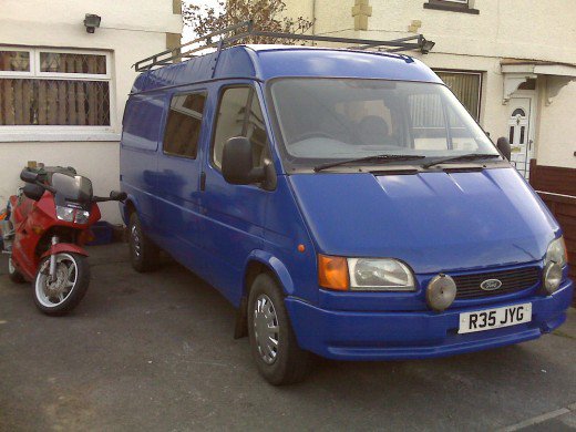 520x390 Roller Painting Your Van Axleaddict - Van Painting