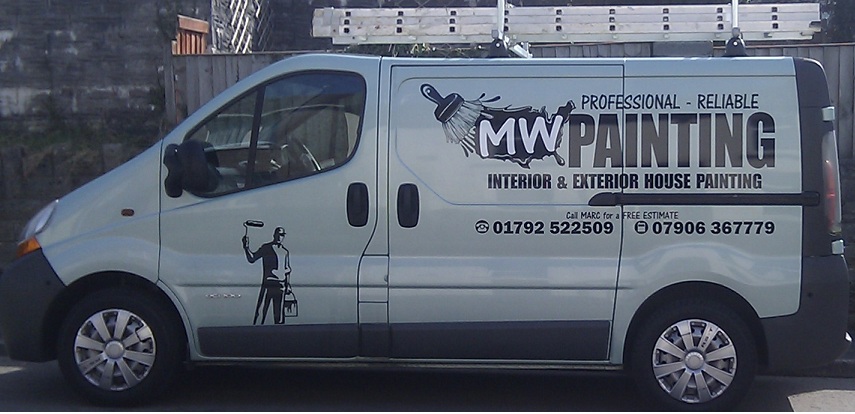 855x414 Swanbiz, Business Card Member - Van Painting