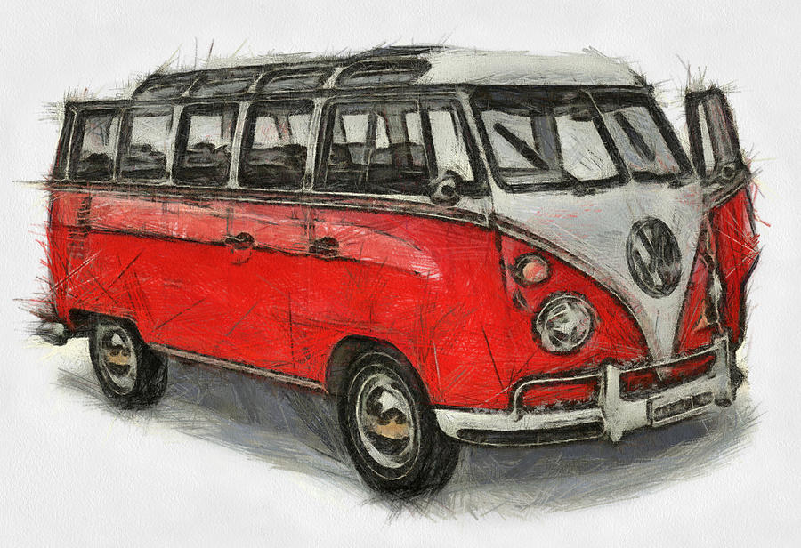 900x616 Vw Van - Van Painting