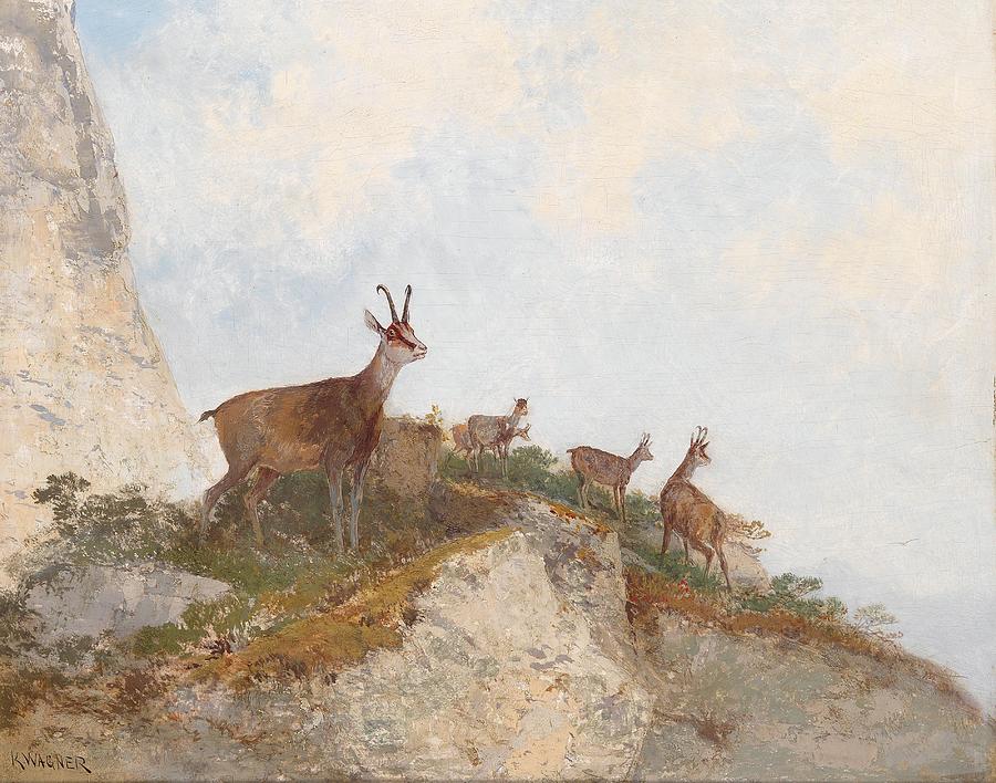 900x708 At The Vanguard Painting By Motionage Designs - Vanguard Painting