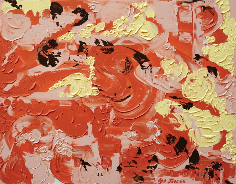 770x599 Saatchi Art Vanilla Sky Painting By Olha Bosak - Vanilla Sky Painting