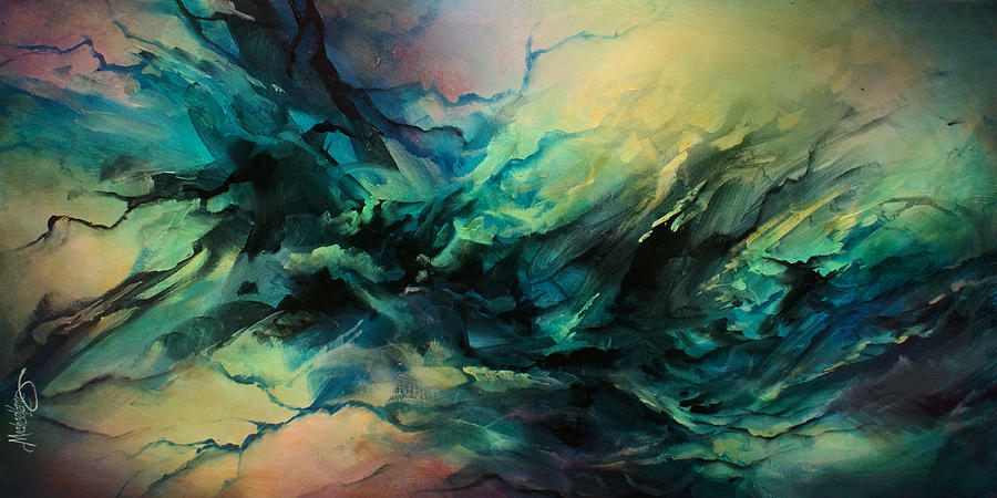 900x450 Vanishing Point' Painting By Michael Lang - Vanishing Point Painting