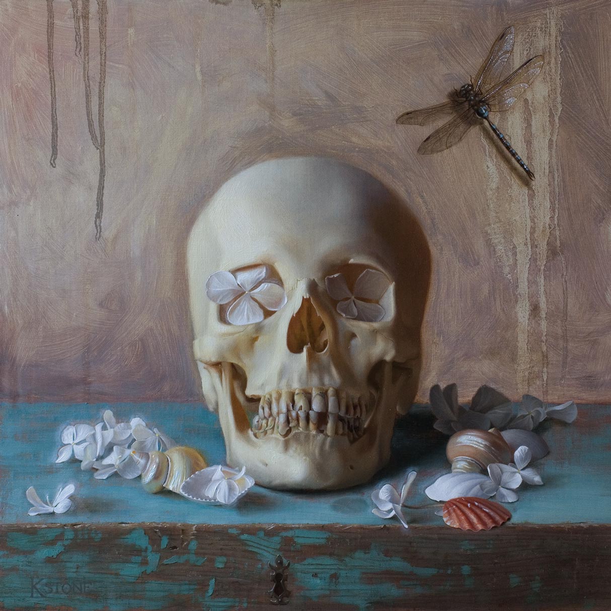 1214x1215 Vanitas Katherine Stone - Vanitas Painting
