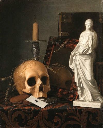 Vanitas Still Life Painting