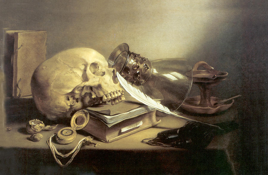 900x590 A Vanitas Still Life Painting By Pieter Claesz - Vanitas Still Life Painting