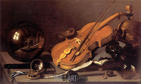 463x277 Vanitas Still Life Pieter Claesz Painting Reproduction 4640 - Vanitas Still Life Painting