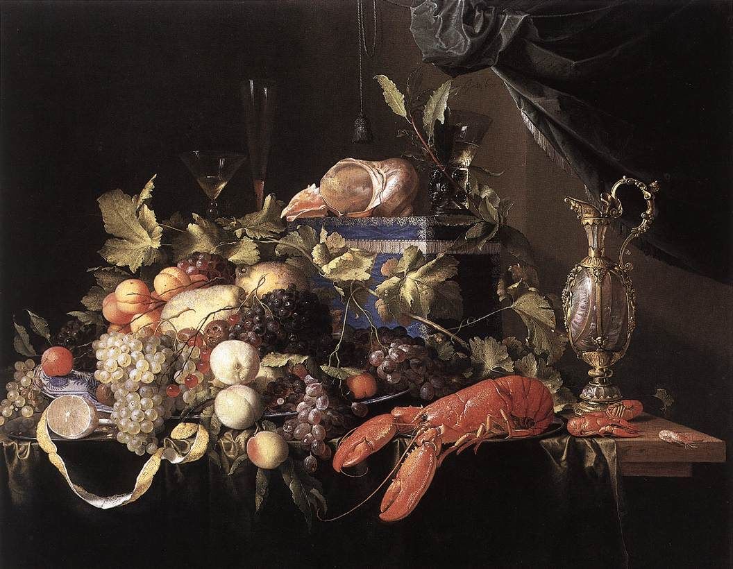 1056x820 Classical Still Life Painting 16,oil Paintings,sinoorigin - Vanitas Still Life Painting