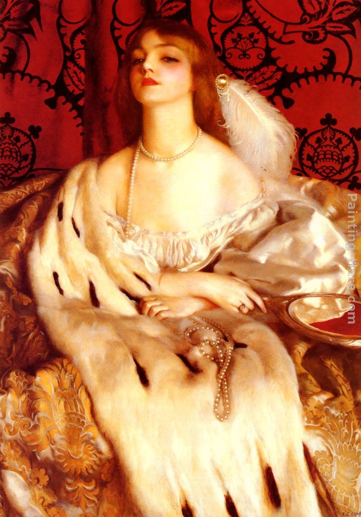 720x1031 Frank Cadogan Cowper Vanity Painting Anysize 50% Off - Vanity Painting