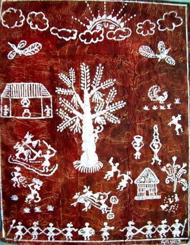 389x500 Warli Painting, Interior And Exterior Painting Service - Varli Painting