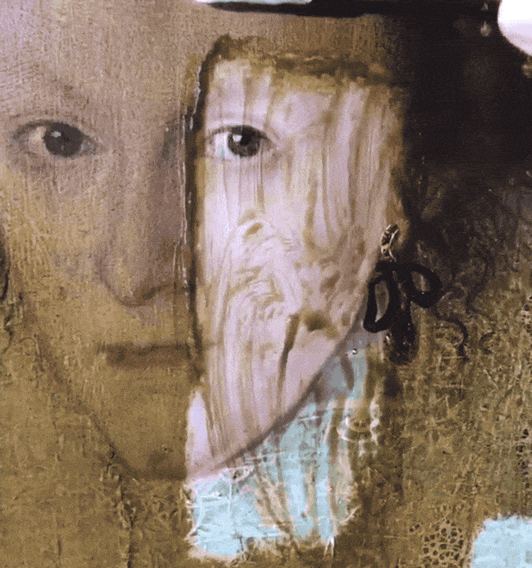750x800 Art Restoration Video Shows 200 Years Of Dirt Melting Off Painting - Varnish Painting