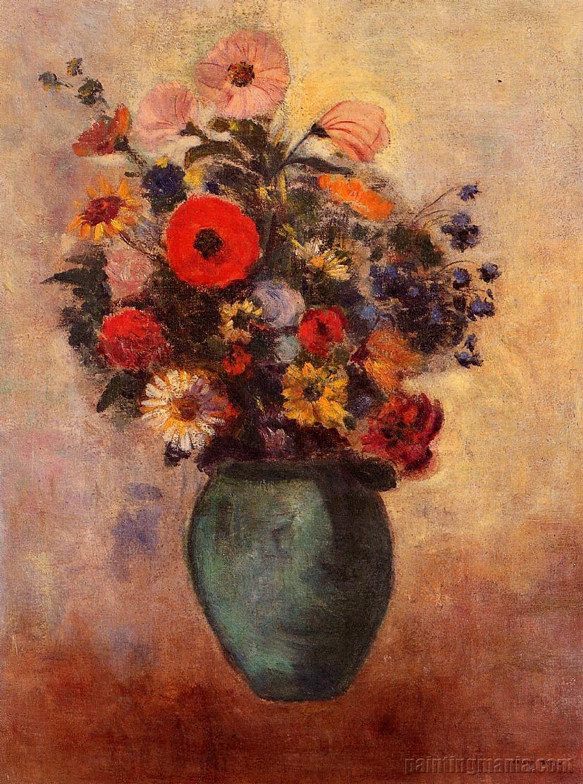 827x1113 Vase Of Flowers 1904 1905 - Vase Of Flowers Painting