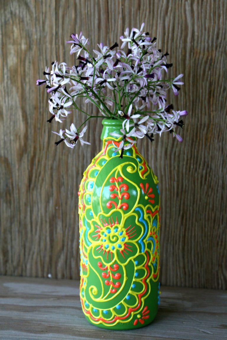 768x1152 Glass Vase Painting Ideas The New Way Home Decor The Greatest - Vase Painting
