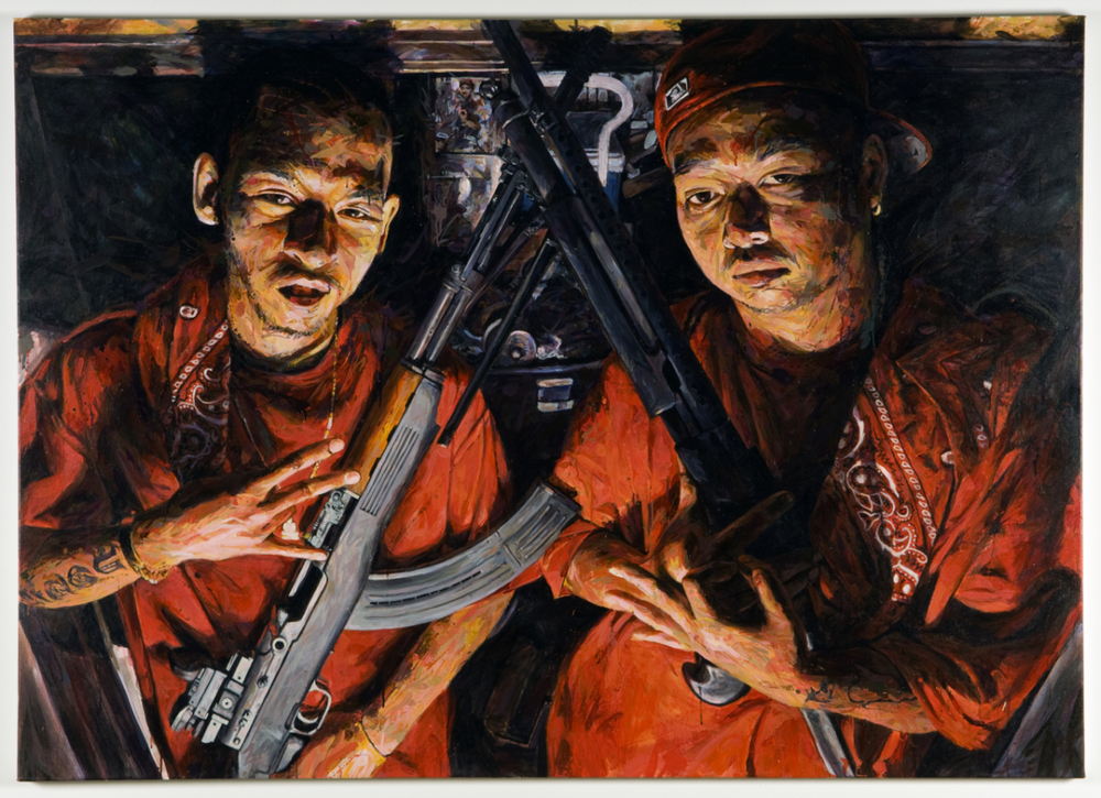 1000x725 Michael Vasquez This Crazy Life - Vasquez Painting