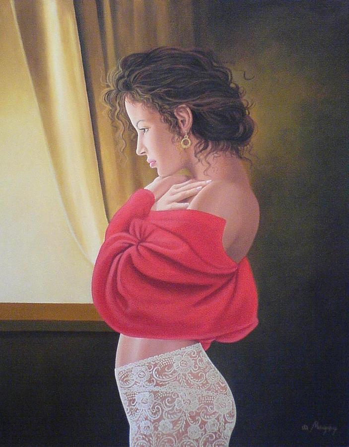 703x900 Penelope Painting By Maugdo Vasquez - Vasquez Painting