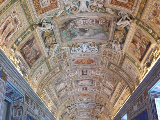 550x413 Roof Paintings - Vatican City Painting
