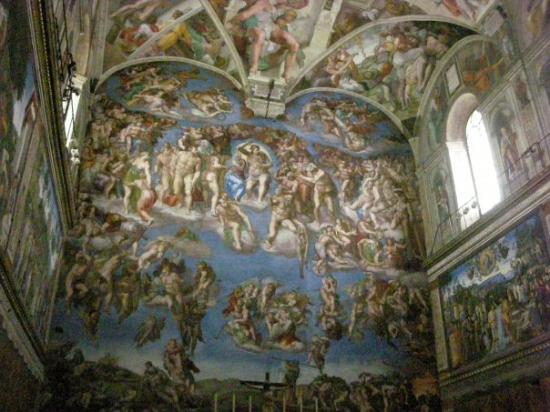 550x412 Painting - Vatican City Painting