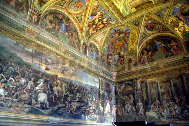 624x418 Vatican Paintings Raphael Piasa - Vatican Painting