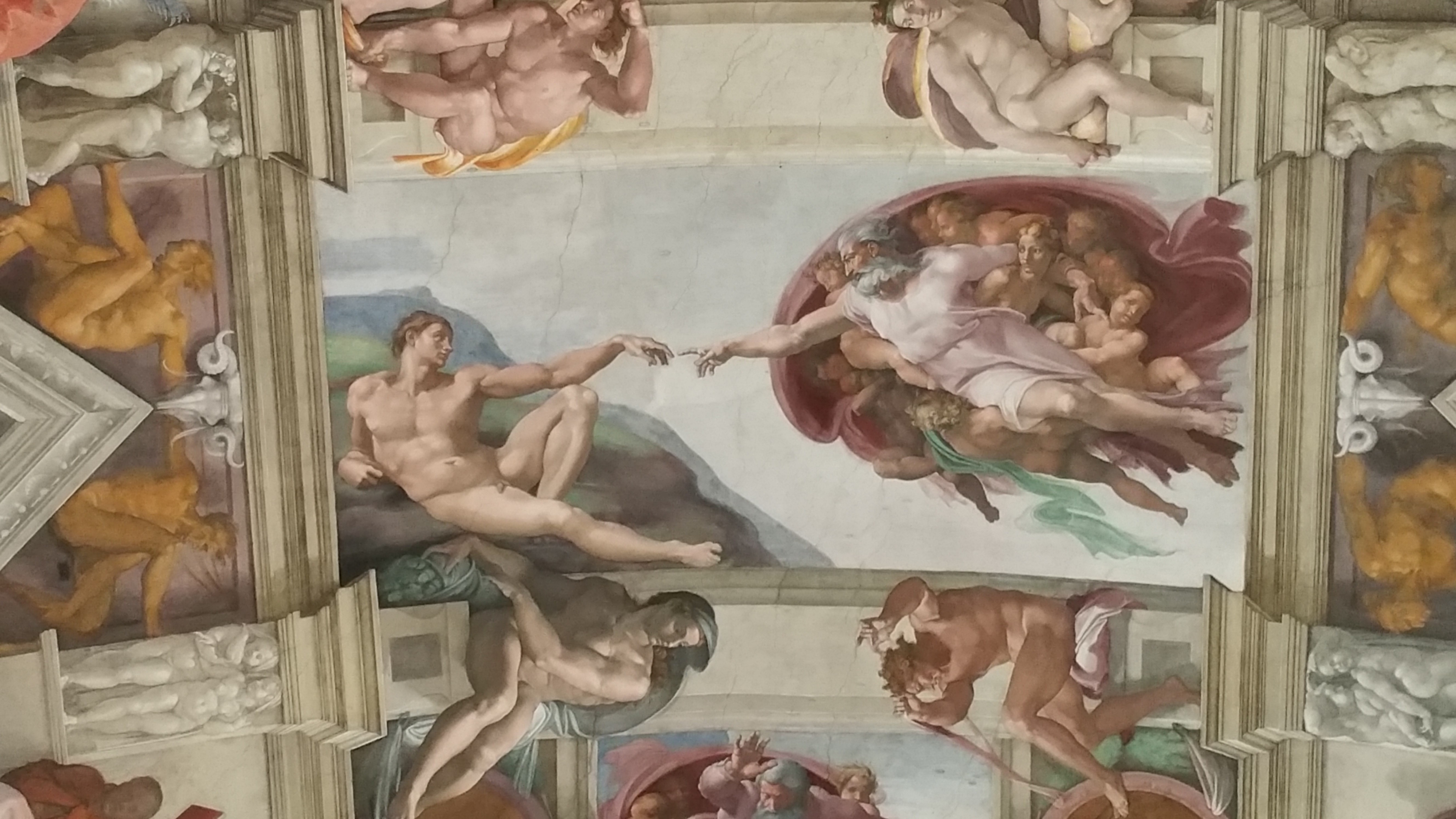 5312x2988 Free Images Museum, Chapel, Painting, Vatican, Rome, Mural - Vatican Painting