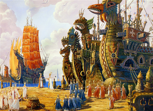 500x362 Beauty Will Save, Viola, Beauty In Everything - Vedic Painting