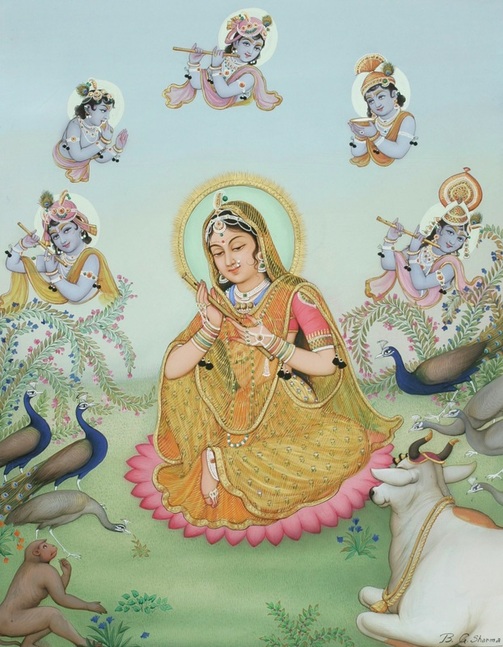 503x647 Contemporary Masters Of Vedic Art - Vedic Painting