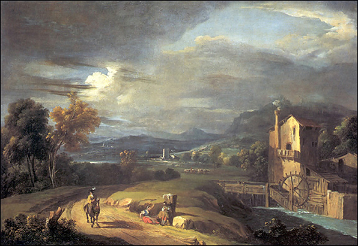 522x358 Grand Tour Landscape Amp Veduta Paintings Venice Amp Rome - Veduta Painting