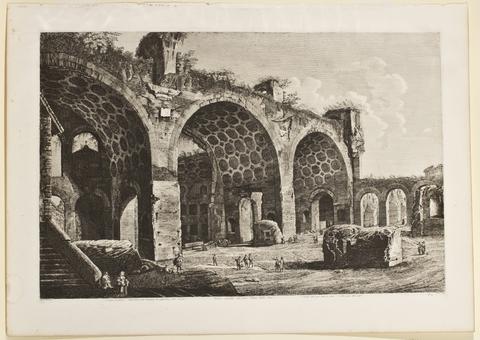 480x340 Veduta Generale Del Gran Tempio Della Pace Arader Galleries - Veduta Painting