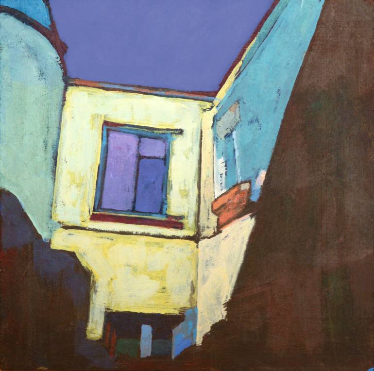 770x764 Saatchi Art Patio Painting By Vega - Vega Painting