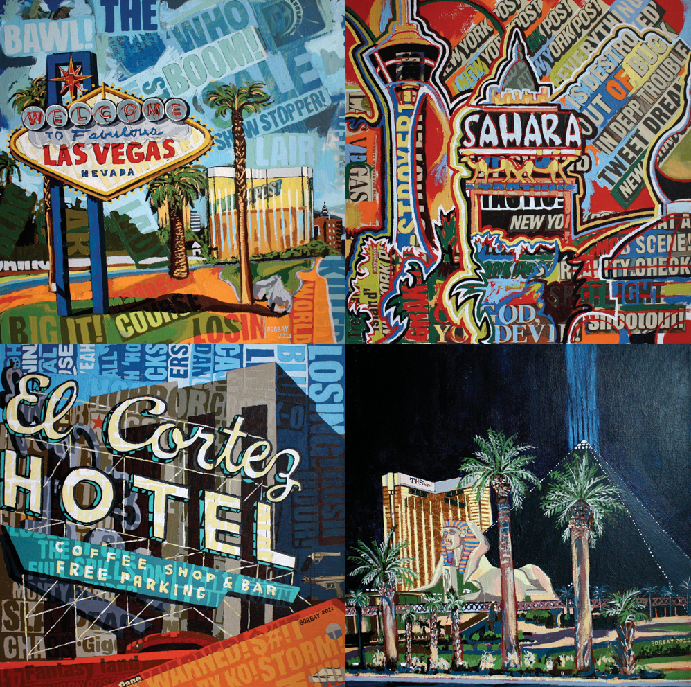 998x992 Free And Loving In Las Vegas, A Painting Adventure Borbay - Vegas Painting