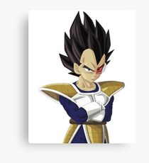 210x230 Vegeta Painting Amp Mixed Media Canvas Prints Redbubble - Vegeta Painting