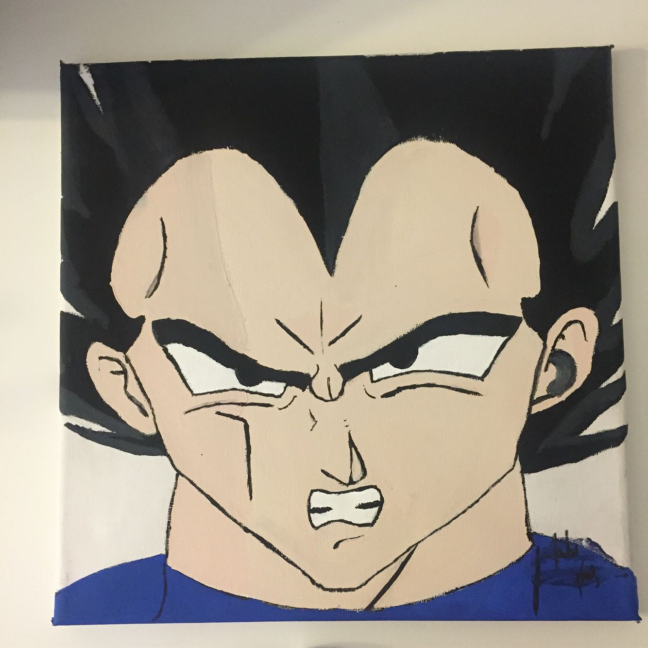 Vegeta Painting at PaintingValley.com | Explore collection of Vegeta ...