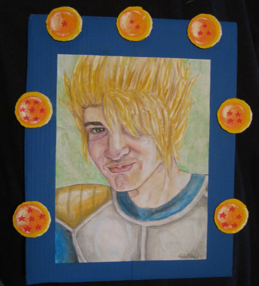 851x939 Vegeta Painting By Thedarkartistgirl - Vegeta Painting