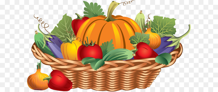 900x380 Basket Thanksgiving Dinner Fruit Clip Art - Vegetable Basket Painting