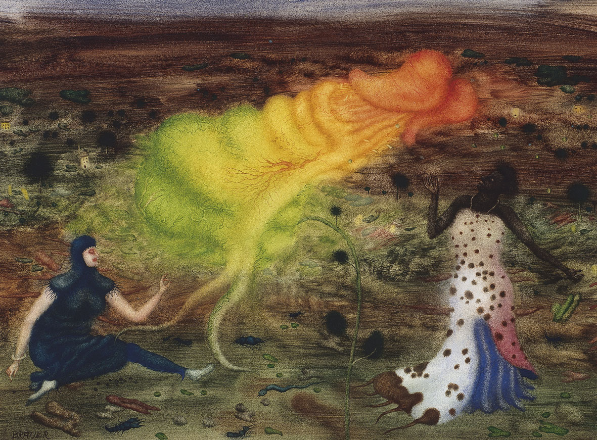 1181x871 Vegetable Man Biblioklept - Vegetable Man Painting