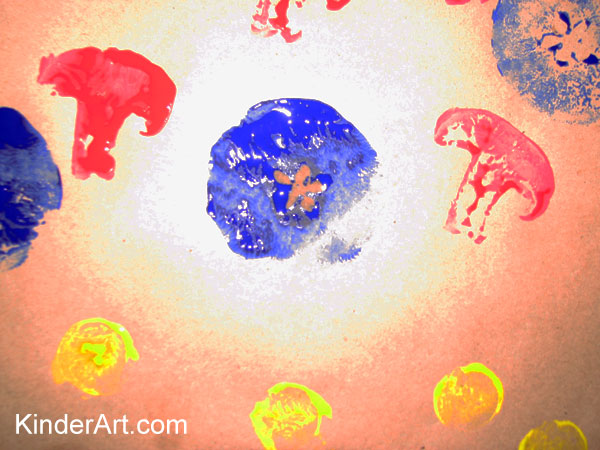 600x450 Fruit And Vegetable Prints Printmaking Lessons For Kids Kinderart - Vegetable Painting For Preschoolers