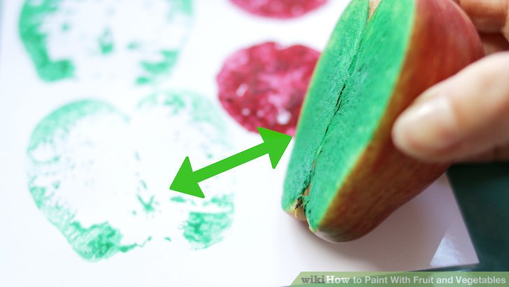 728x410 How To Paint With Fruit And Vegetables 10 Steps (With Pictures) - Vegetable Painting For Preschoolers