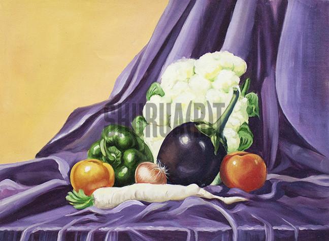 648x475 Still Life Painting Of Vegetables Shurua(R)t - Vegetable Still Life Painting
