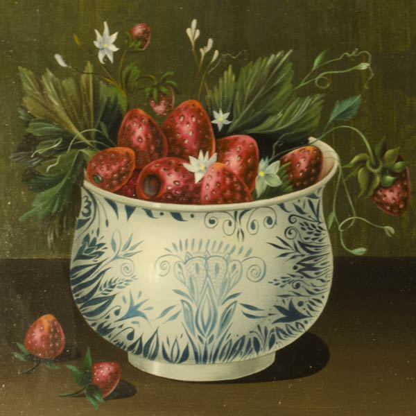 600x600 Fine Art, Still Life, Fruit And Vegetables, Set Of 6 Framed - Vegetable Still Life Painting