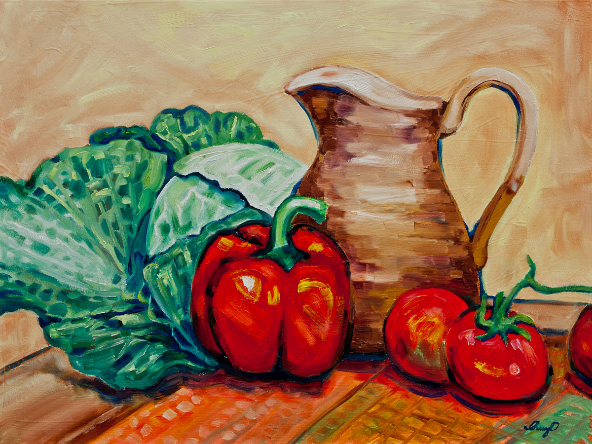 1200x900 Tag Painting Classes London Ontario Cherylo.ca - Veggie Painting