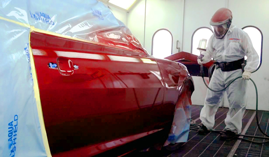 550x321 Body Shop - Vehicle Painting