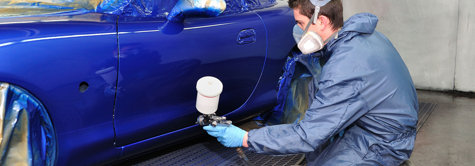 940x329 Auto Body Collision Repair Car Painting Towing Service - Vehicle Painting