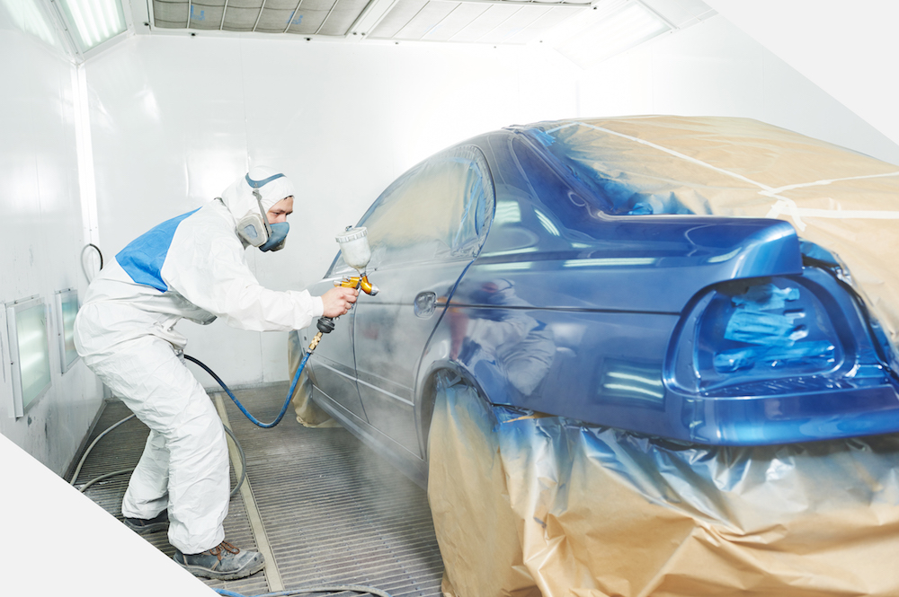 1000x665 Auto Body Painting Garber Collision Center In Rochester - Vehicle Painting