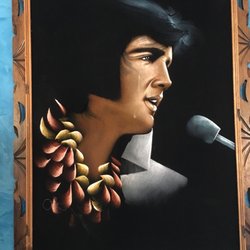 250x250 Velvet Elvis Pizza - Velvet Elvis Painting
