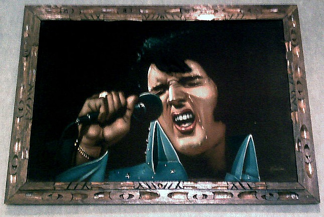 645x433 Velvet Elvis Poundcake And Free Eggs! - Velvet Elvis Painting